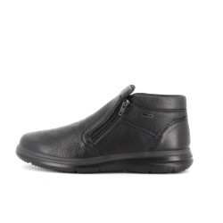 boots noir en cuir