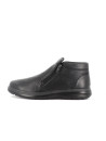 boots noir en cuir