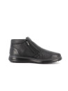 boots noir en cuir