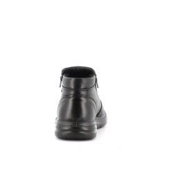 boots noir en cuir