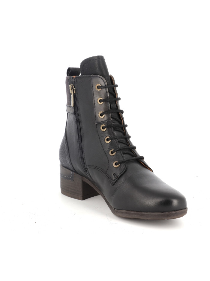 Bottines Cuir Noir Pikolinos - Pointure 40 EU (US 9.5-10) - Occasion