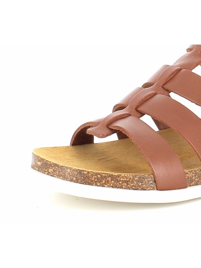 Sandales Kickers Kimo Marron Clair - Pointure 7 US Medium, Cuir, Neuves Sans Boîte