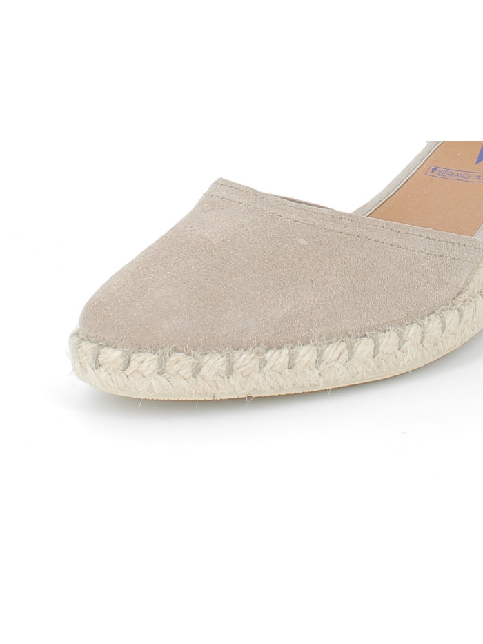 Sandales Manolo Blahnik LAFTA 90 - Talon Compensé Beige Cuir - Taille 41/41,5 - Neuf