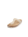 mules I Am brillantes en cuir