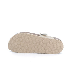 mules I Am brillantes en cuir