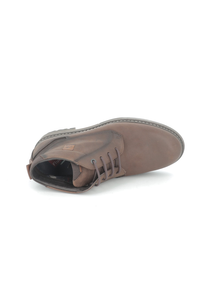 Bottines Ted Lapidus En Cuir Marron - Taille 42 Homme, Occasion Proche Du Neuf