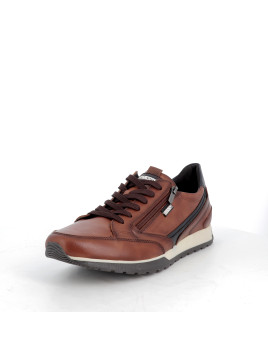 basket pour homme marron en cuir Pikolinos