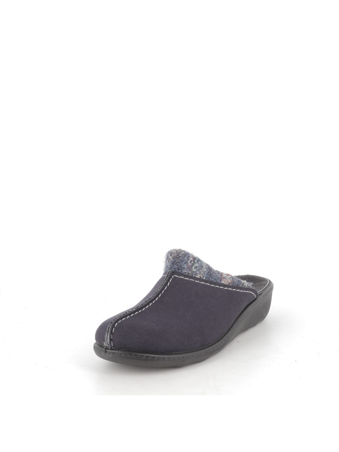 Westland Sabot Gina 110 Noir - Chaussures Confortables Femme Josef Seibel Avec Velcro Et Semelle Amovible