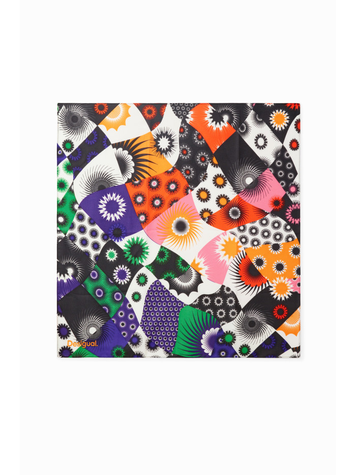 Foulard Desigual 3V6520 - Neuf Avec Étiquettes - Multicouleur
