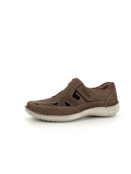 Mules baskets marrons