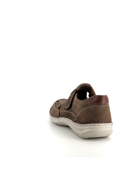 Mules baskets marrons