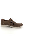 Mules baskets marrons
