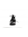 Bottine noir en cuir