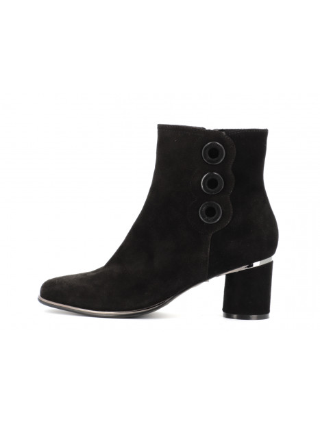 Bottine noir en cuir