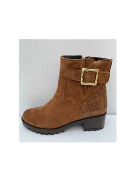 Bottines marron