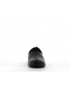 chausson noir en cuir