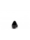 chausson ouvert a talon noir