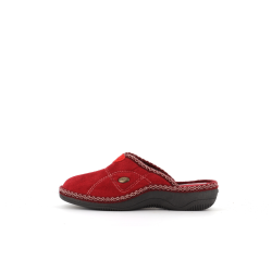 chausson ouvert rouge
