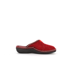 chausson ouvert rouge