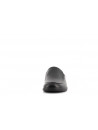 chausson noir en gris