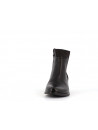 Bottine noir en cuir