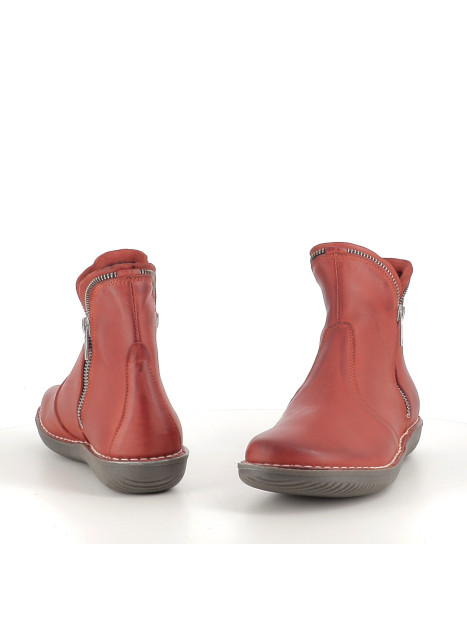 Bottines Chacal En Nappa Extra Doux - Fermeture Zip - Talon Bas - Cuir Pleine Fleur - Pointure Sélectionnable - Neuf Avec Emballage