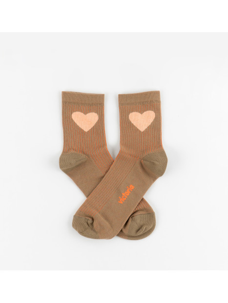 Chaussettes coton coeur