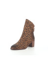 Boots Léopard daim