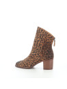 Boots Léopard daim
