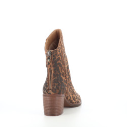 Boots Léopard daim