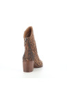Boots Léopard daim