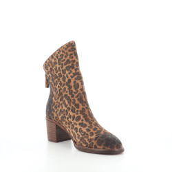 Boots Léopard daim