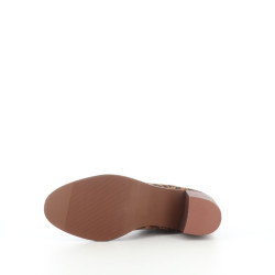 Boots Léopard daim