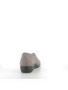 Chaussons en textile taupe