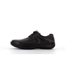 basket en cuir noir