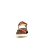compensé marron en cuir