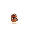 compensé marron en cuir