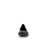 ballerine en cuir noir