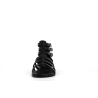 spartiate en cuir noir