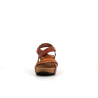 compensé marron en cuir
