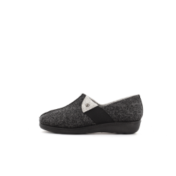 chausson fermé gris