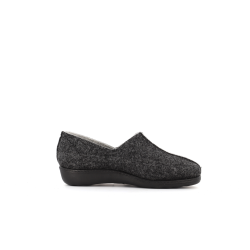 chausson fermé gris