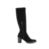 Botte noir en cuir