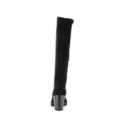 Botte noir en cuir