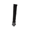 Botte noir en cuir