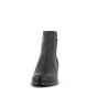 Bottine noir en cuir