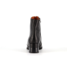 Bottine noir en cuir