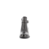 Bottine noir en cuir