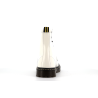 Bottine blanche en cuir