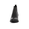 Bottine noir en cuir